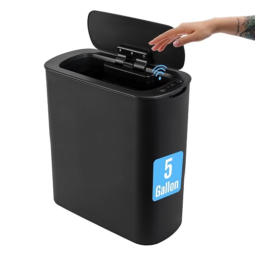 Cesun 4 Gallons and 5 Gallons Touchless Trash Can