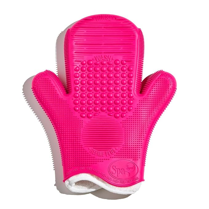 Sigma 2X Sigma Spa ™ Brush Cleaning Glove - Pink