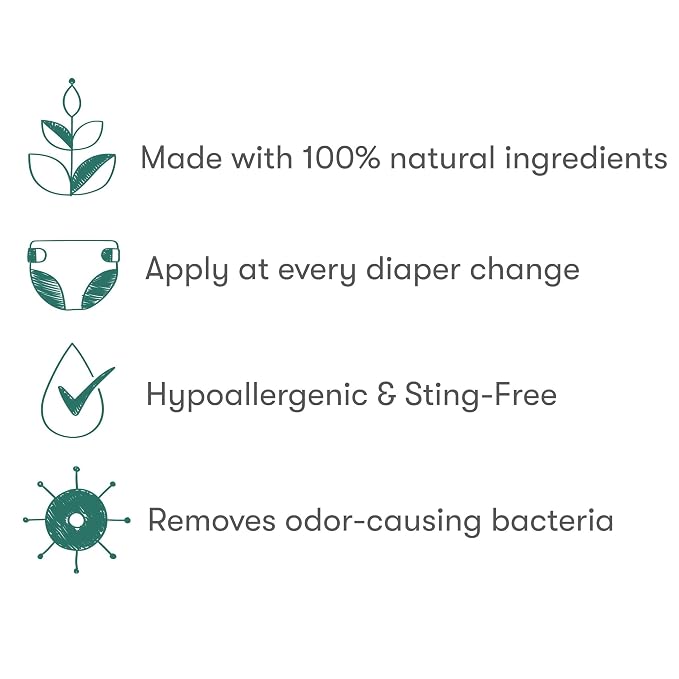 Munchkin® Warm Glow™ Baby Wipe Warmer and HYP03™ Diaper Rash Spray with Hypochlorous Acid