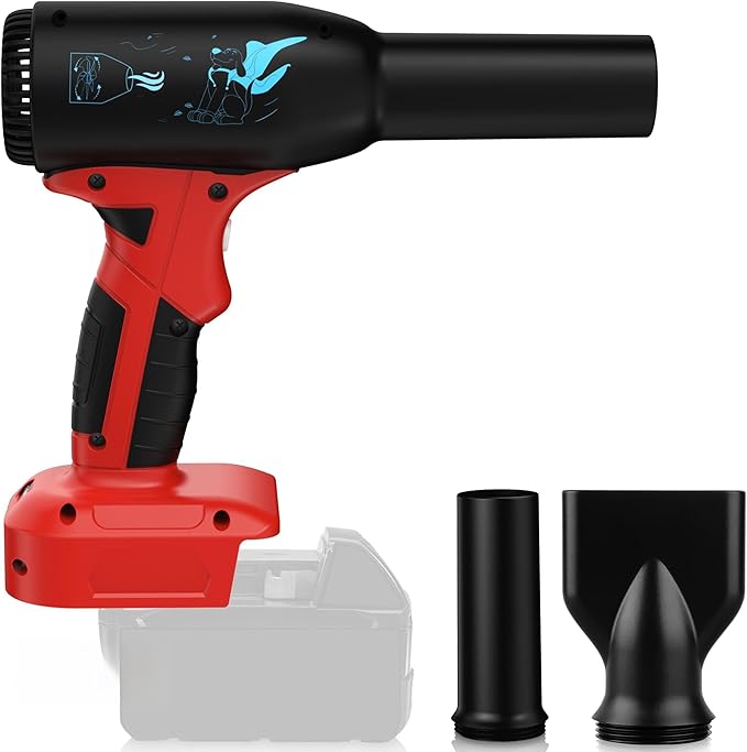 500W Jet Dry Blower for Craftsman 20V V20 Battery- Super Jet Fan 400g Wind Speed,Rechargeable Air Blower - Mini Jet Fan with 3 Adjustable Speeds for Computer Outdoors Car Home