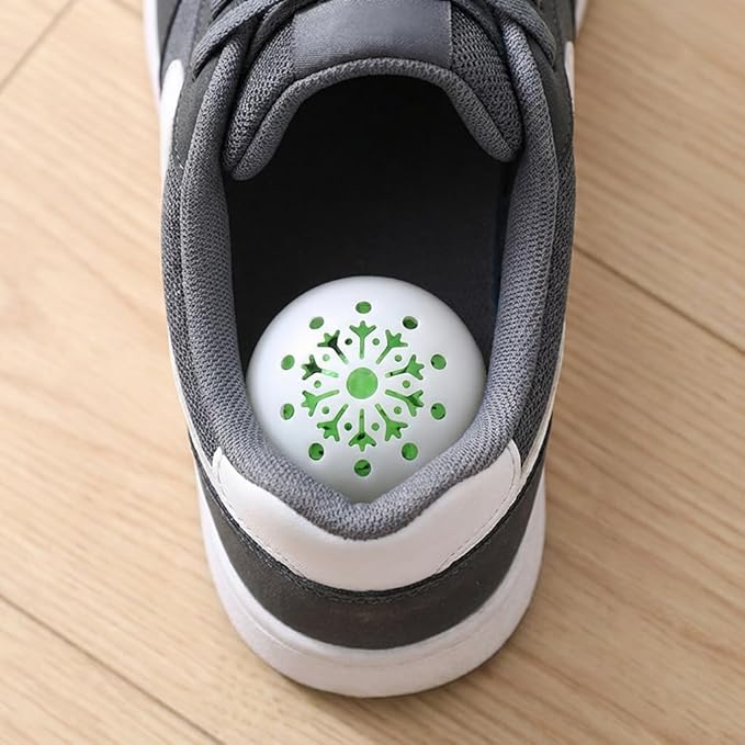LUOZZY 24 Pcs Shoe Deodorizer Balls Sneaker Odor Shoe Aroma Ball Remover for Refreshing Sneakers Gym Bags Lockers