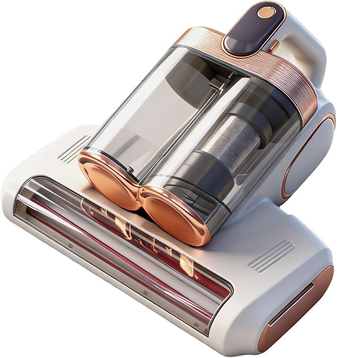 Cordless Mattress Vacuum Cleaner with UV-C Light - Advanced Dust Removal & Deep Cleaning Technology for Beds, Sofas, Carpets, Pet Hair and Household Dust, Handheld sofa Vacuum Cleaner for Home Use