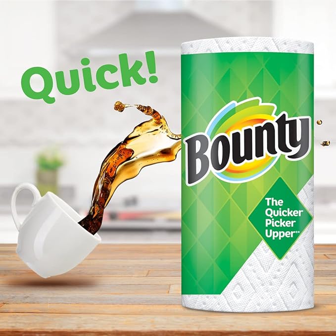 Bounty Select-A-Size Paper Towels, White, 6 Count