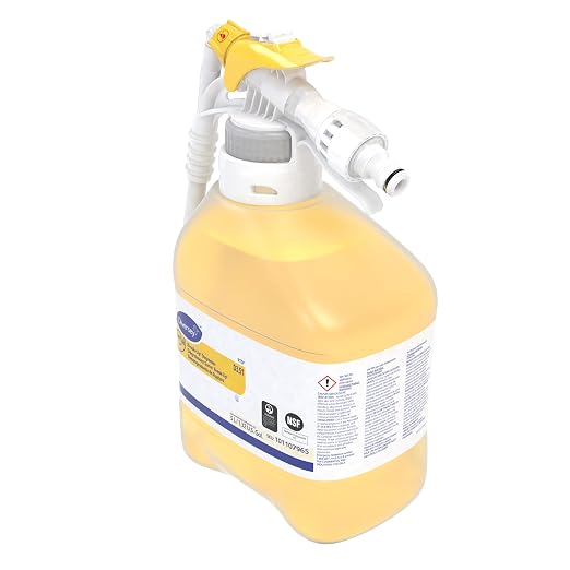 Diversey 101107965 SUMA Break-Up Degreaser D3.51, Heavy Duty Commercial Kitchen Liquid Cleaner NSF Certified for Restaurant Surfaces, Ready-to-Dispense (RTD) Concentrate, 5-Liter