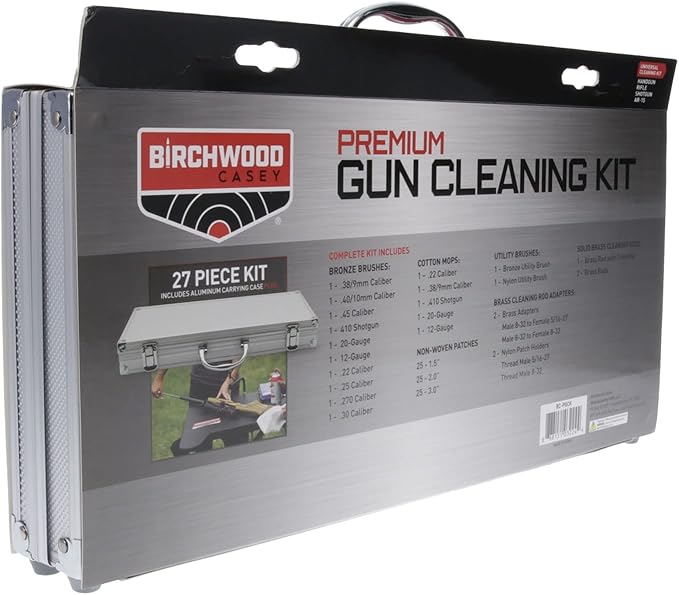 Birchwood Casey Gun Cleaning Kits for Range Bag and Easy Firearm Maintenance