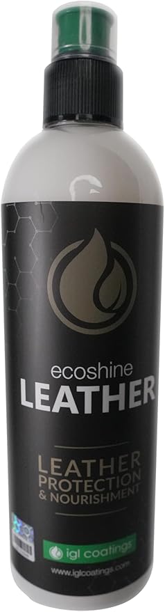 IGL Ecoshine Leather Protection and Nourishment – Premium Care for Leather Seats, Furniture & Accessories (500ml)