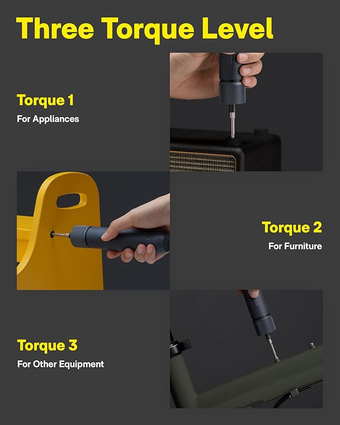 HOTO AutoCare Air Duster & Electric Screwdriver Kit