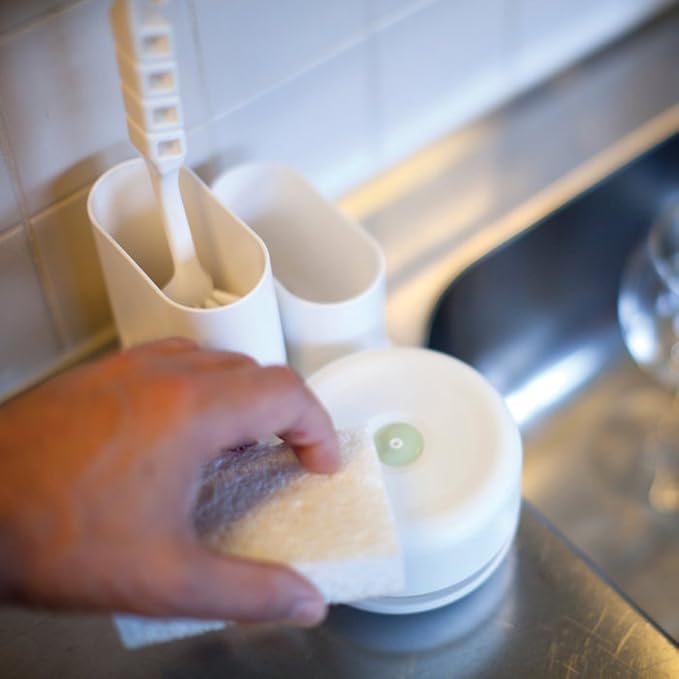 Do-Dish Caddy Dish Soap Pump and Sink Organiser Set