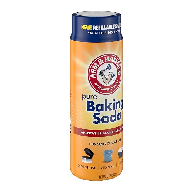 Arm & Hammer Pure Baking Soda Shaker - 12 Oz -,(Pack of 12)