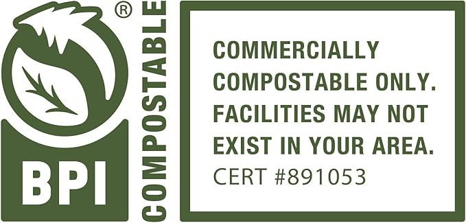 BioBag Compostable Lawn & Leaf Yard Waste Bags, 33 Gallon, 10 count (pack of 2)