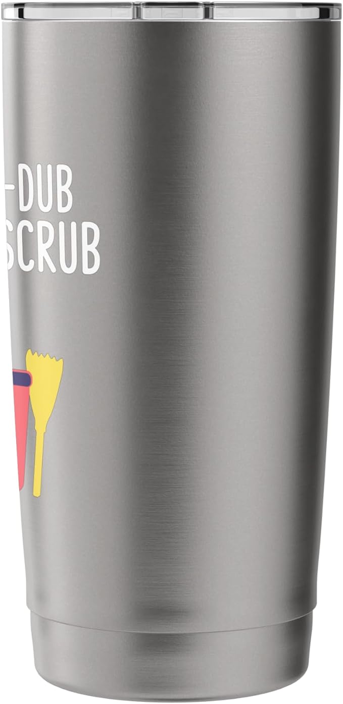 Scrub a dub dub time for a Scrub Cleaning Stainless Steel Insulated Tumbler