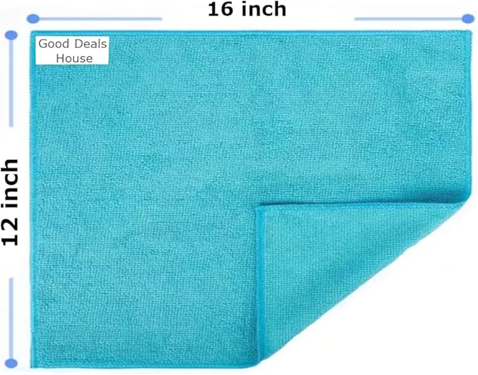 Cleaning Bundle: Comet Powder Cleanser with Bleach, 21 oz Bottles, 4 Pack + 2 Microfiber Cloths + 2 Narrow Brushes