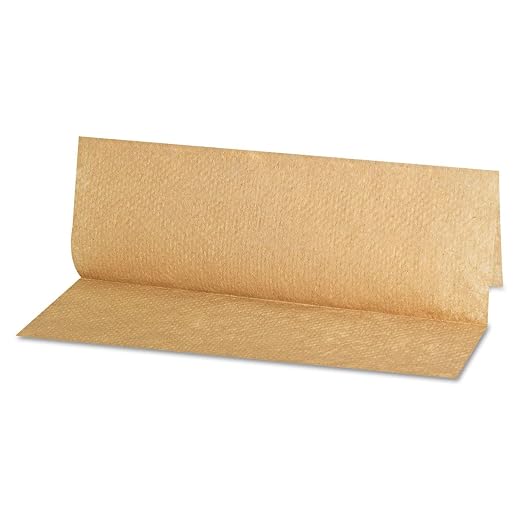 GEN 1508 Folded Paper Towels, Multifold, 9 x 9 9/20, Natural, 250 Towels per Pack (Case of 16 Packs)