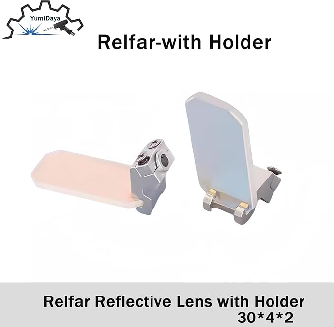 Laser Welding Torch Rreflector, Handheld Laser Welding Reflector Lens 30 * 14 * 2mm for SUP21T SUP23T/S Laser Welding/Cleaning Head