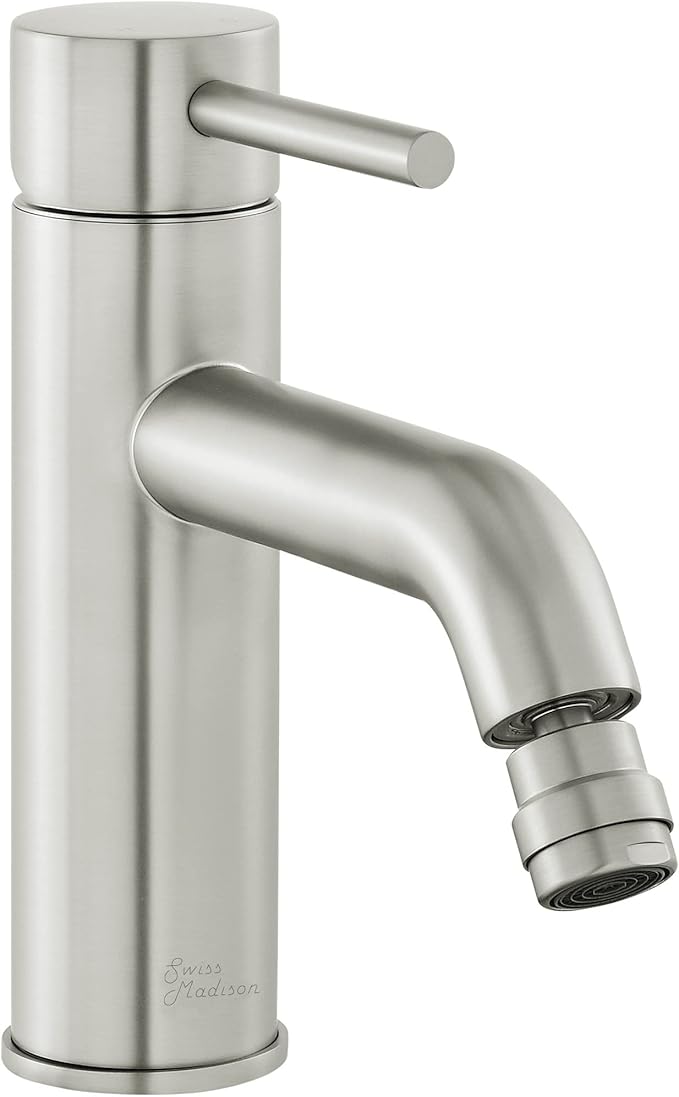 Swiss Madison Well Made Forever SM-DF81N Ivy Bidet Faucet in Nickel