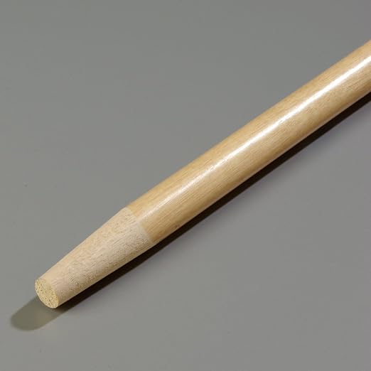 CFS 4026100 Flo-Pac Hardwood Tapered Handle, 1-1/8" Diameter x 54" Length (Case of 12)