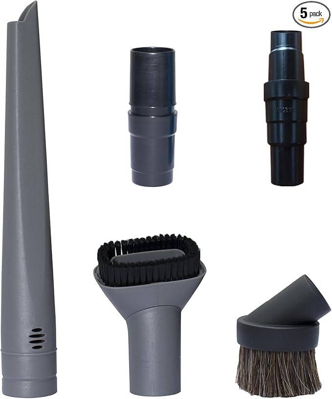 For Shark Vacuum Cleaner Accessories Replacement Kit | Household Cleaning Set with Crevice Tool, Dust Brushes & Vacuum Hose Adapters | 35MM Vacuum Attachments & Brushes