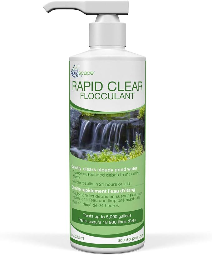Aquascape Rapid Clear Flocculant (8 Oz / 236 ml)