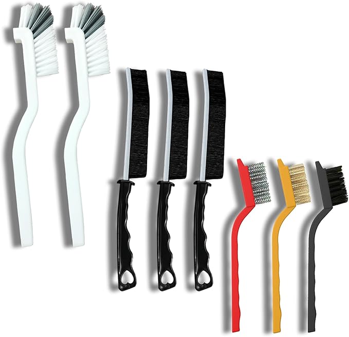 Toilet Cleaning Brush Set & Crevice Cleaning Brush Set