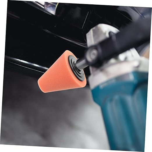 6pcs Drill Buffer Attachment Polishing Sponge Pad for Car Detailing Buffing Discs for Wheel Polishing