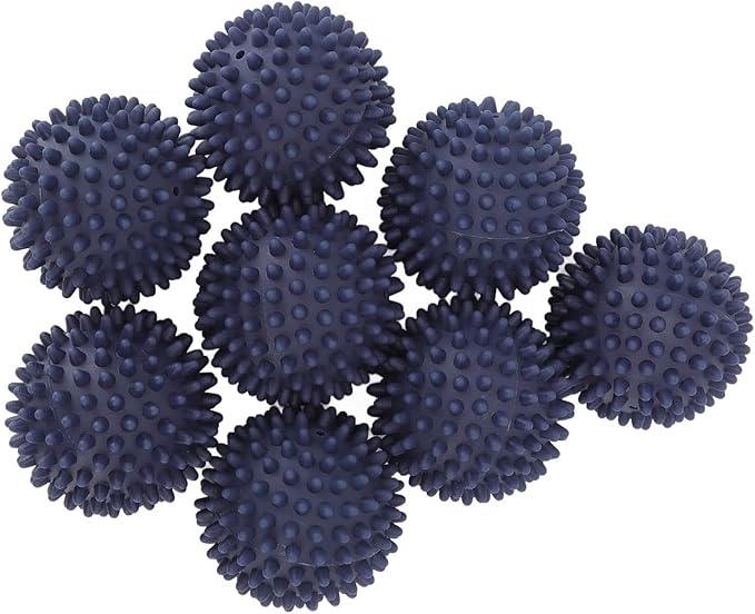 8pcs Washer Balls,Reusable Tangle Free Eco Friendly Laundry Scrubbing Balls Solid Colorful Laundry Washing Balls Enhance Machine Cleaning Power(Type A)