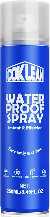 Shoe Protector Spray, Rain & Stain Waterproof Spray 8.45 OZ Nano Protectant for Sneaker, Nubuck, Canvas, Suede Shoes
