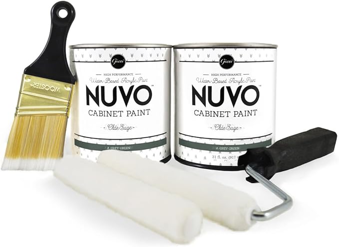 Giani Nuvo Cabinet Paint Kit, Olde Sage