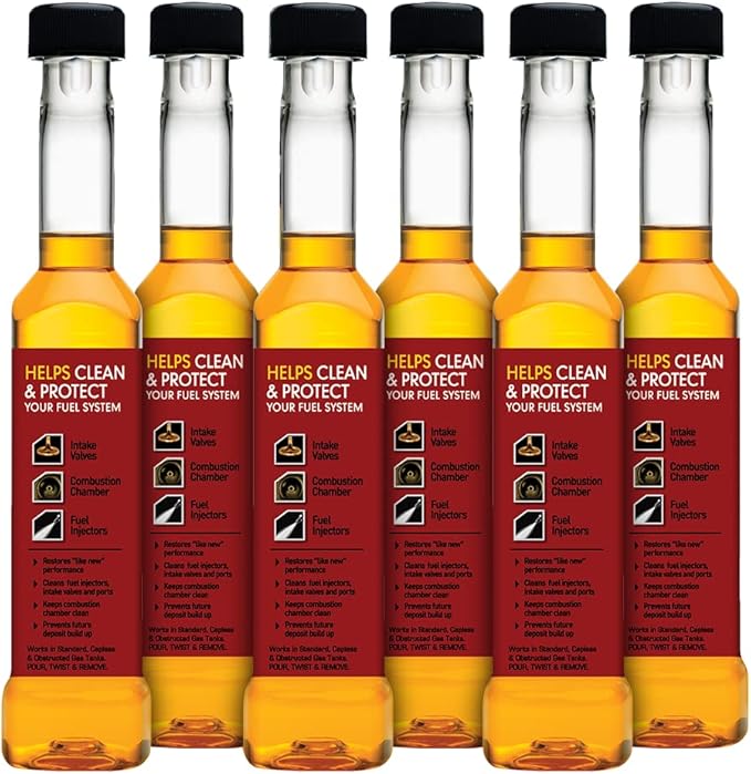 Gumout 510019-6PK Fuel Injector Cleaner, 6 oz. (Pack of 6)
