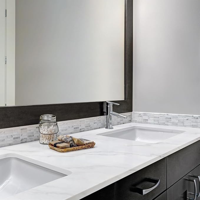 Giani White Marble Epoxy Countertop Small Project Kit