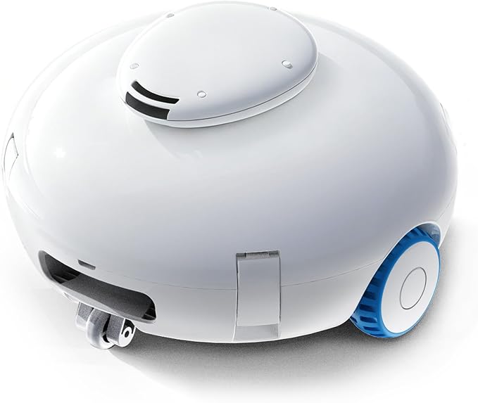 K1 Cordless Pool Cleaning Robot, Dual-Layer Filter Pool Vacuum, Auto Self-Parking, Lightweight Design 90-Min Runtime for Above-Ground & Inground Flat Pools
