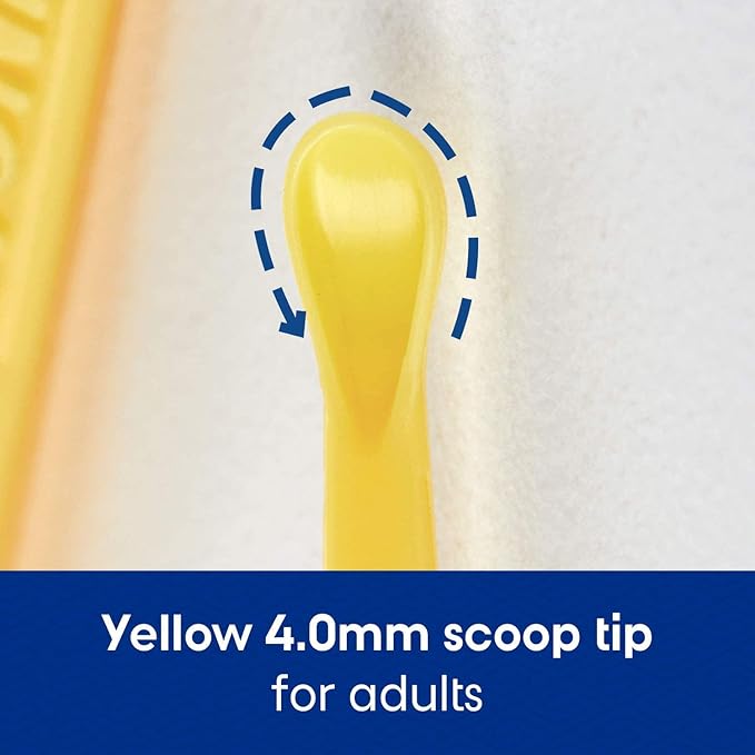 Bionix - Yellow CeraSpoon Ear Curette Tool, Earwax Removal Tool, Helps Remove Wax Buildup, Convenient & Easy-to-Use, Ideal for Healthcare Providers, Single-Use (50 Count)