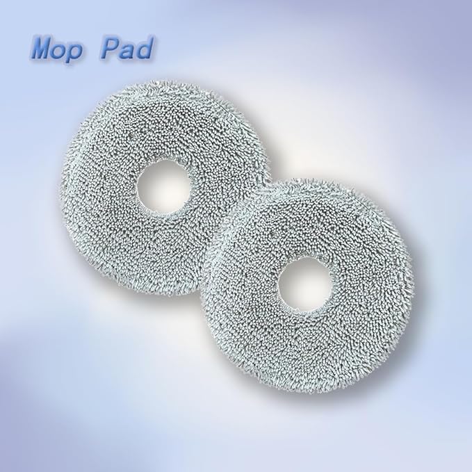 Replacement Accessories Kit Compatible with Xiaomi X20 Max, X20 Pro Robot Vacuum, Include 2 Main Brush + 6 Side Brushes + 4 HEPA Filters + 8 Mop Clothes +6 Dust Bags
