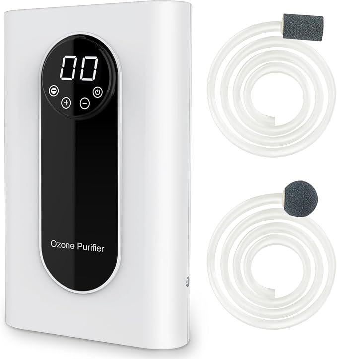 Portable Ozone Generator,1000mg/h Multipurpose Ozone Machine for Air,Water,Food,Home,Office,Hunting