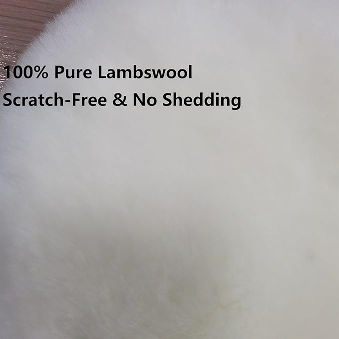 Gracefur Ultra-Soft Lambswool Car Wash Mitt – Scratch-Free & Extra Large Sheepskin Washing Glove for Cars, Trucks, SUVs, Motorcycles Detailing