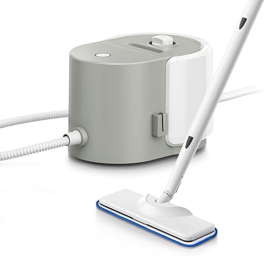 Newbealer Heavy-Duty Steam Cleaner for Home, Stainless Steel Boiler, Steam Mop with 20-Piece Accessories, Max 5 Bar, Multi-Purpose Steamer for Floors, Cars, Furniture, Tiles, and More