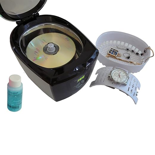iSonic® Digital Ultrasonic Cleaner model CD7810A, to clean jewelry, eyeglasses, watch, etc. 110V 35W