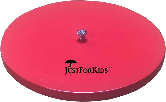 JustForKids Wooden Detachable Kids Cleaning Set - Duster, Brush, Mop, Broom and Hanging Stand Play - Housekeeping Kit - STEM Toys for Toddlers Girls & Boys, Total 6 Pieces,Multi Color,10071