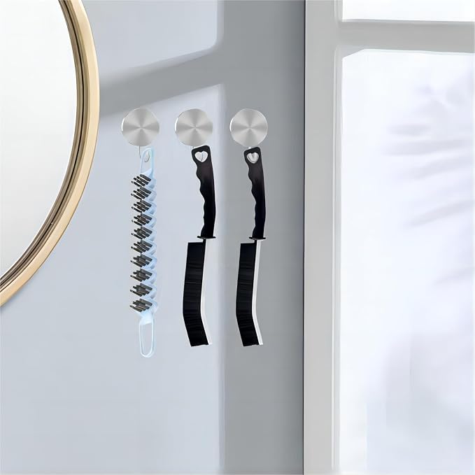 6 PCS Crevice Cleaning Brush Bendable Cleaning Brush for Household Use Bathroom Kitchen