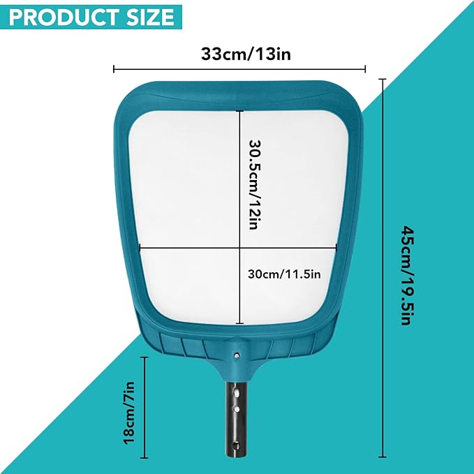 POOLWHALE Deep Pool Nylon net with fine mesh Pool Surface net
