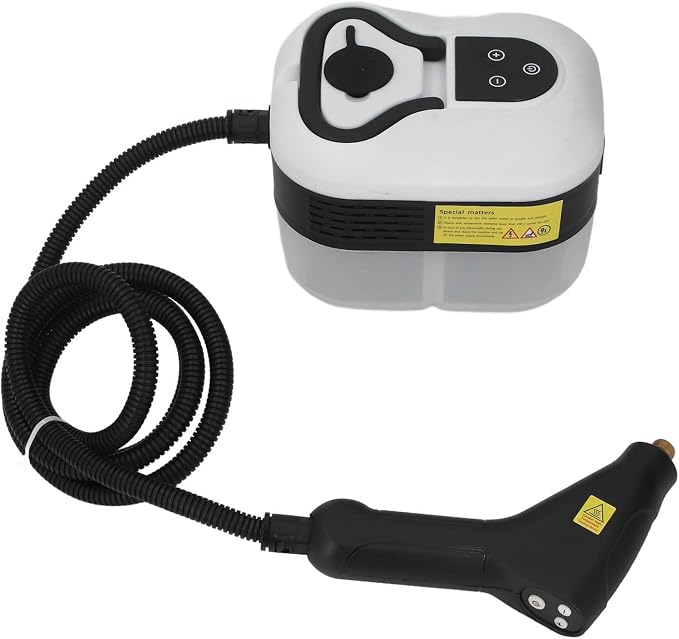 Handheld Steam Cleaner, 1200ml Portable High Temperature Pressurized Cleaner with 2m Spray Gun, 6 Adjustable Settings, for Home Furniture, Clothes, Kitchen, Bathroom