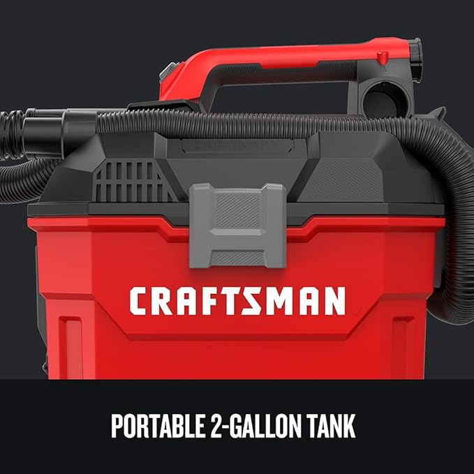 CRAFTSMAN CMCV002B 20V Max 2 gallon Wet Dry Vac (Tool Only) - Amazon Vine
