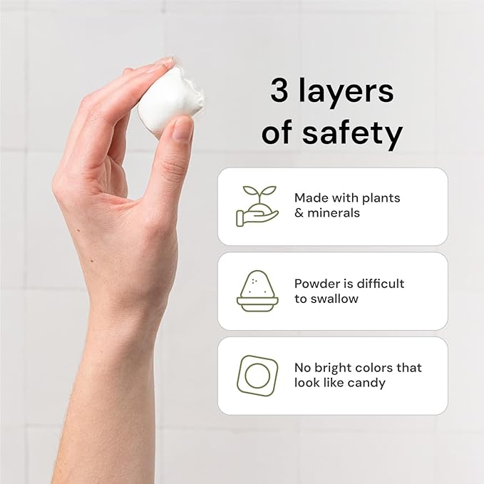 Grab Green Automatic Dishwashing Detergent Pods, 132 Count, Thyme Fig Leaf Scent, Plant and Mineral Based, Superior Cleaning, Powerful Grease Removal, Brilliant Shine