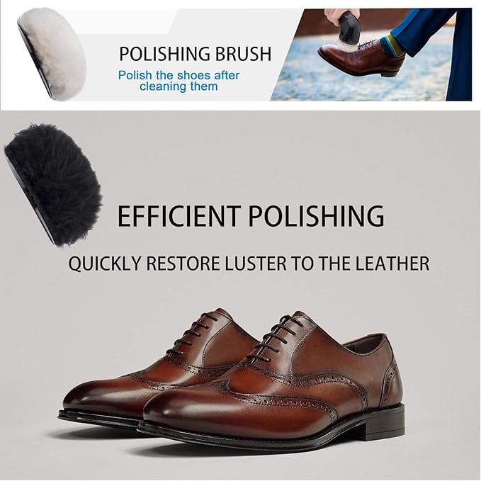 Electric Shoe Cleaner Brush, Electric Shoe Polisher Brush Shoe Shiner Dust Cleaner Portable Leather Cleaner Care Kit for Shoes