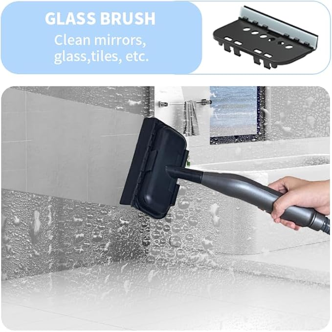 Handheld Steam Cleaner for Home, Pressurized Portable Handheld & Mop 2-in-1 Steamer for Cleaning with 10 pcs Accessories for Multi-Surface Cleaning, Floors, Tiles, Grout, Kitchen, Bathroom, Couch