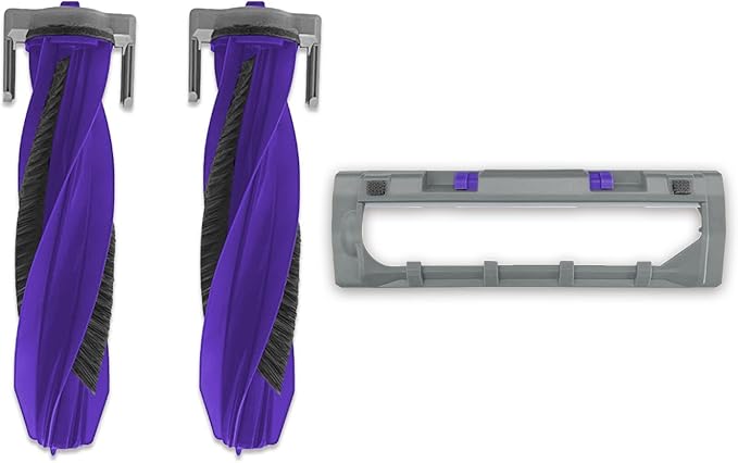 Replacement Parts for Narwal Freo Z10/Freo Z10 Ultra Robot Vacuum Accessories,2 Main Brushes,1 Main Brush Cover (Combo Set)