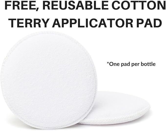Leather Milk Auto Leather Conditioner and Cleaner with UV Protection - Auto Refreshener No. 4 - All Natural, Non-Toxic Auto Leather Interior Care. Made in USA. 2 Sizes. Applicator Pad Included.