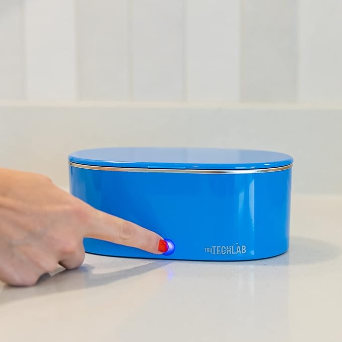 New Gen Ultrasonic Cleaner. Noiseless Jewelry Cleaner Machine, Diamond Ring Cleaner, Silver Jewelry Cleaner, Ultra Sonic Cleaner for Eyeglass, Watch, Retainer or Denture Cleaner