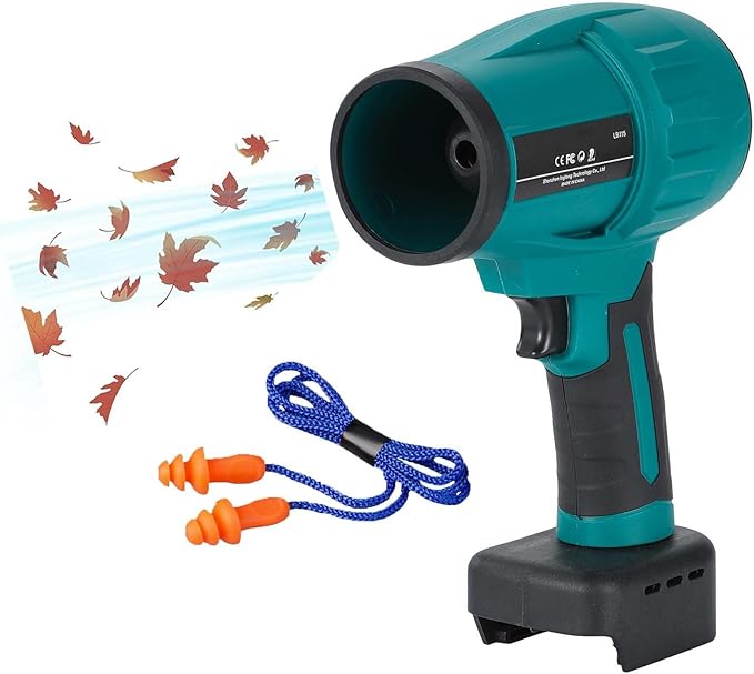 Cordless Leaf Blower for Makita 18V Battery, 35000RPM Electric Air Duster