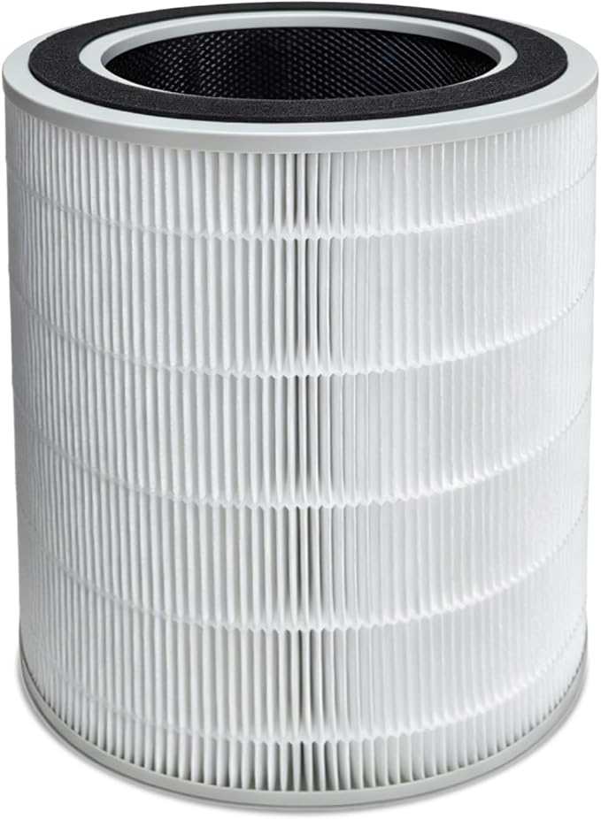 AP10 Replacement Filter Compatible with ‌Dreame Pet Air Purifier AP10, 2-in-1 H13 True HEPA Activated Carbon, 1Pack