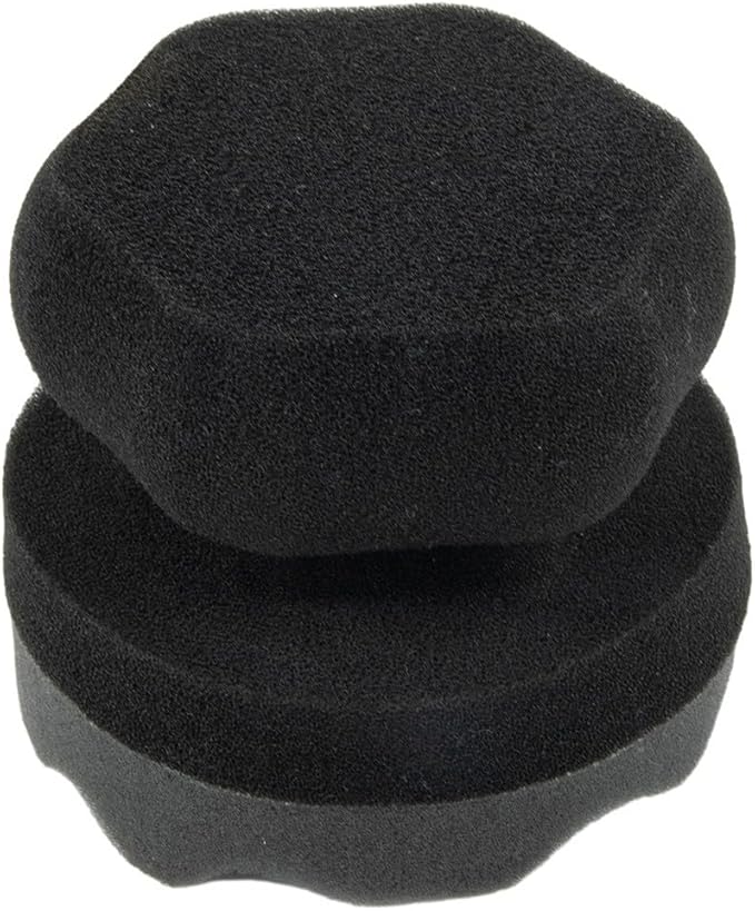 Car Detailing Soft Sponge Applicators 4Pack for Tire Waxing and Polishing Use